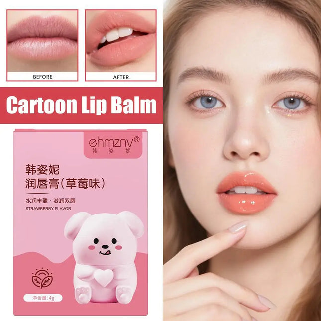 Fruity Lip Balm Set - Juicy & Moisturizing, Hydrating Lip Care for Dry Chapped Lips, Long-Lasting Tinted Lip Balm, 3 Flavors