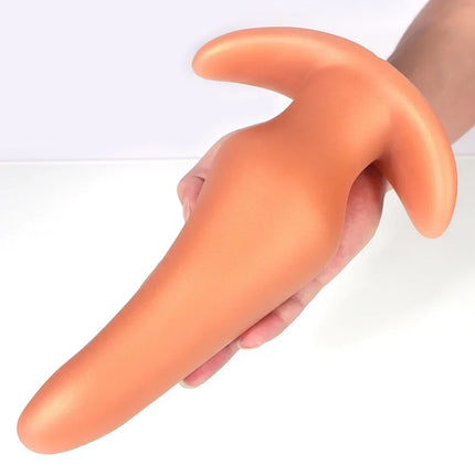 Wearable Anti Drop Soft Anal Plugs Liquid Silicone Huge Butt Plug Prostate Massage Anal Training Comfortable To Wear Butt Plug - DILDO