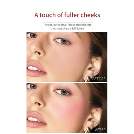 Multi-function Blush Stick Natural Cheek Face Rouge Blusher Cream Lasting High Color Rendering Brightening Skin Tone Waterproof