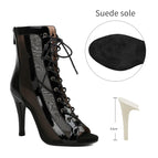 9.5cm Black   Suede / 33(21.5cm)