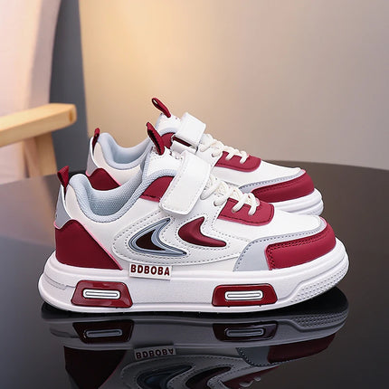 Children Casual Sneakers Fashion Comfortable Leather Outdoor Walking Board Shoes School Jogging Casual Shoes for Kids