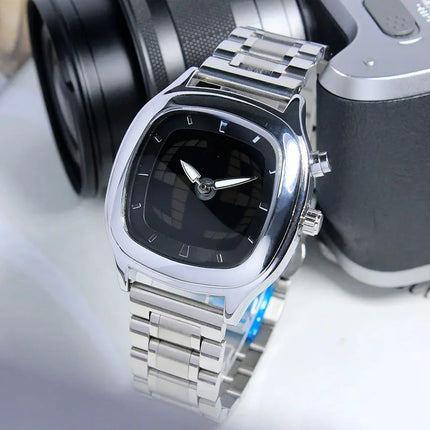 Fashion Digital Display Dynamic Watch Vintage y2k Waterproof Quartz Wristwatch for men Square Shape Cool watches reloj hombre