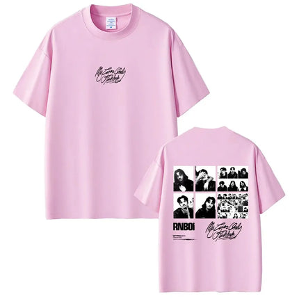 Rapper RnBoi My Eyes Only Flashback Album Merch 2026 T-shirt personality Clothes Year round clothing Oversized Couples Unisex
