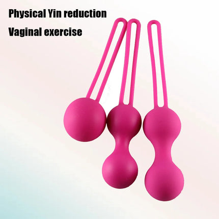 Silicone Vaginal Balls Sex Toys For Women Vagina Tighten Exercise Chinese Kegel Balls Vibrator Pelvic Ben wa Balls Anal balls