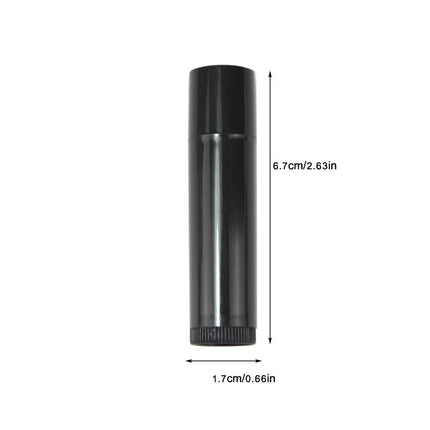 10/30/50/100/200 Empty PP 5g Oval Lipstick Tube Empty Round Lip Gloss Tube Clear Travel Bottle Plastic Diy Oval Lip Balm Tubes