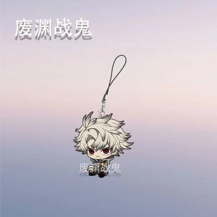 Anime GACHIAKUTA Mobile Phone Lanyard Rudo Enjin Zanka Riyo Jabber Acrylic Keychain Pendant Chains for Accessories Bag Fans Gift