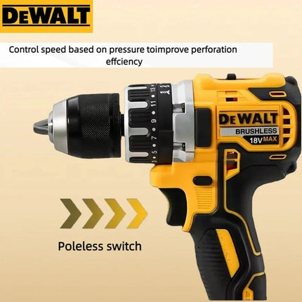 Dewalt  DCD796 Brushless Impact Electric Drill Multifunctional Cordless Screwdriver Rechargeable  Power Tools For 20V Battery