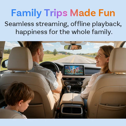 OTTOCAST Play2Video Ultra 3 In 1 Ai Box Wireless CarPlay Android Auto Adapter Built-in APP Hub for Youtube Netflix IPTV Tiktok
