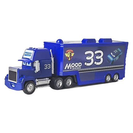 Lot lorry racing model Cars 2 3 Toy Car Lightning Mack Uncle Dinoco cruz ramirez Chick Hicks King Racer Collect Alloy Truck Gift