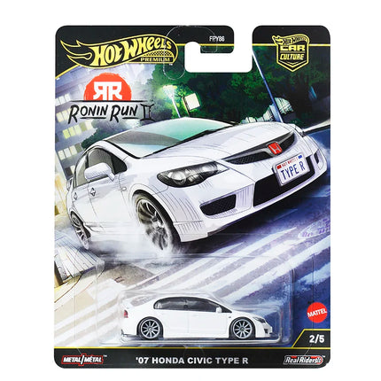 Hot Wheels Premium 2025 FPY86 Ronin Run 2,Japan Historics 5 Car Culture,1:64 Scale Diecast Model,Collectible Toys Gift for Kids