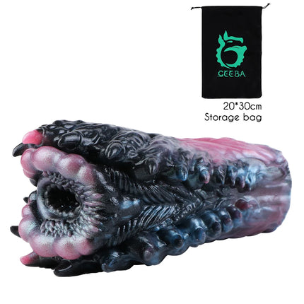 GEEBA Silicone Sex Foot Toys Fantasy Male Masturbator Unique Alien Stroker Adult Sex Toy Aritificial Vagina Pocket Pussy Stroker