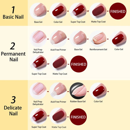 Base & Top Coat Gel / Gel Base & Top