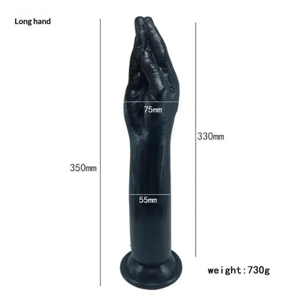 Big Fisting Dildo - Huge Hand Anal Plug Dilator for Adult Vaginal & Anus Masturbation Buttocks Expansion Large Penis Sex Toy