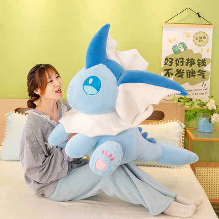 Pokemon Plush Pikachu Kawaii Vaporeon Plushie Eevee Doll Sylveon Glaceon Sprigatito Toy Gengar Eevee Pillow Xmas Birthday Gift
