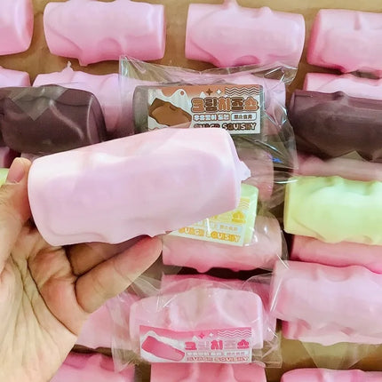 Squishy Simulated Yogurt Stick Slow Rising Toy Sensory Fidget Stress Relief Gift for Kids Adults Anxiety ADHD Autism ASMR