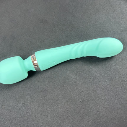 Double head vibration G Spot Vibrator Wand Womens Sex Toys Adult Sex Toys with 10 Vibrations Female Sex Toy Vibrater Dildo
