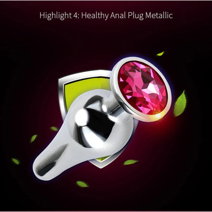 Mini Sexy Metal Wear Outside Stainless Steel Anal Plug Dilator Adult Couple Masturbator Alternative Butt Plug For Men Women Gay
