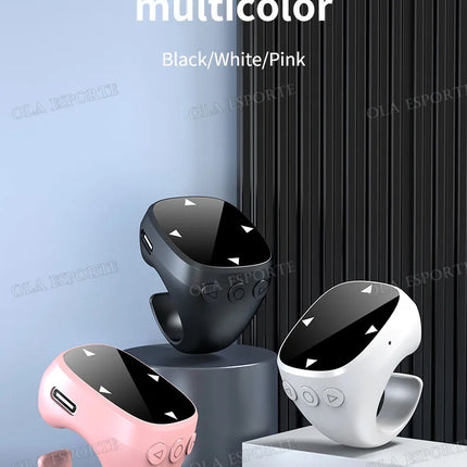 Remote Control Suitable for IOS Bluetooth Page Turning Ring Camera Remote Control Function Compatible Smart Fingertip Rings 2025