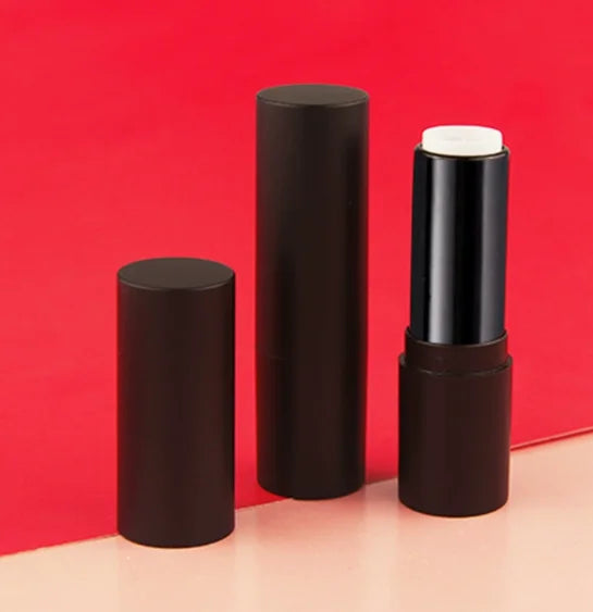 20/50/100pcs 12.1mm Black Silver Gold Round Empty Lipstick Tube Lip Balm Container Lipstick Shell Packaging Cosmetics Refillable