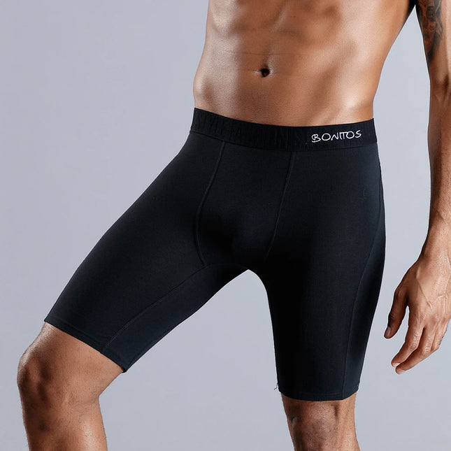 2024 New Style Cotton Boxer Long Leg Underwear For Man Shorts Big Size And Panties Homme Luxury Brand Boxerhomme Underpants
