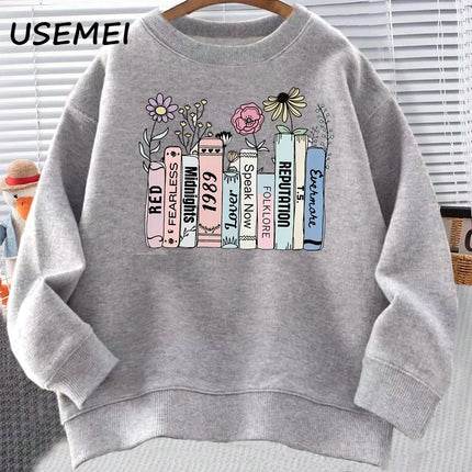 1989 Music Album Sweatshirt Book Lovers Pullover TTPD Country Music Hoodie Albums As Books Bookish FOLK Music Sweatshirts