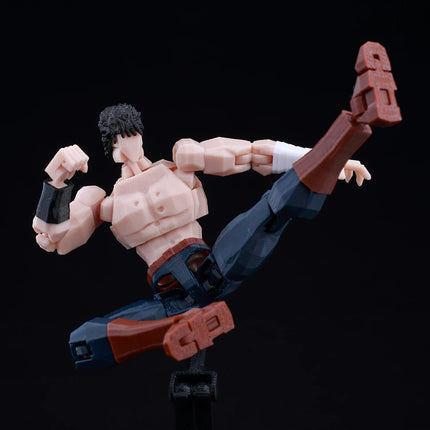 9L3D Multi-joint Articulated Anime Figures Saitama Kenshiro One Punch Man Fist North Star Chainsaw Man Dummy 13 Collectible Toys