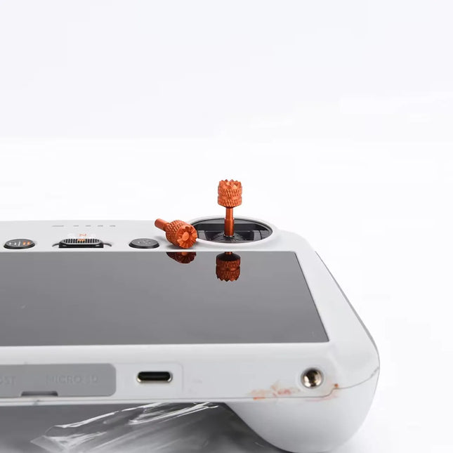 For DJI AIR 3/Mini 4 Remote Controller RC 2 Joystick Spare Replacement Part Screen Stick Aluminum Alloy Thumb Rocker Accessory