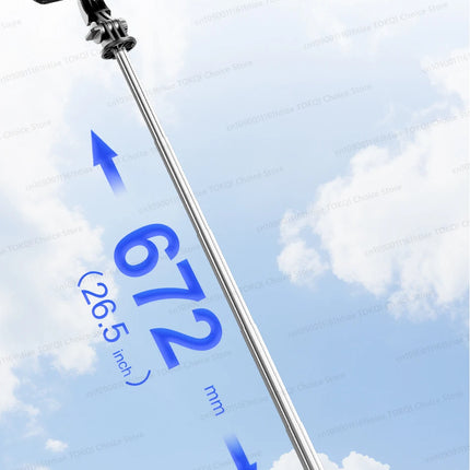 TOKQI Selfie Stick Tripod Phone Stand Portable Mini Tripod with Wireless Bluetooth for Android and Iphone Cell phones Shoot Vlog
