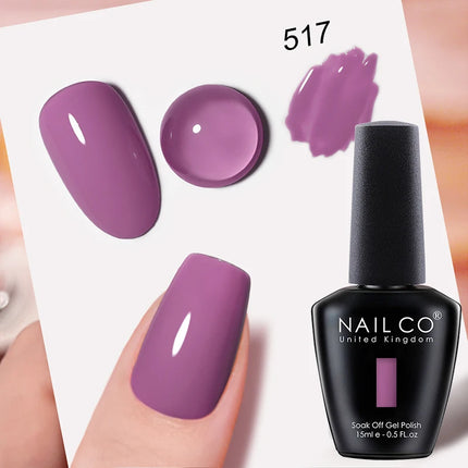 NAILCO Gel Nail Polish 15ml Hema TPO Free Nail Art Vernis Semi Permanent UV Gel Polish Nail Manicure Nail Varnish Ongle Top Coat