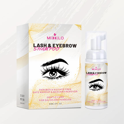 50ml Gentle Eyelash Cleansing Mousse - Rich Foam - Eyelash Care Shampoo - Non-irritating, Safe, False Eyelash Glue Remover