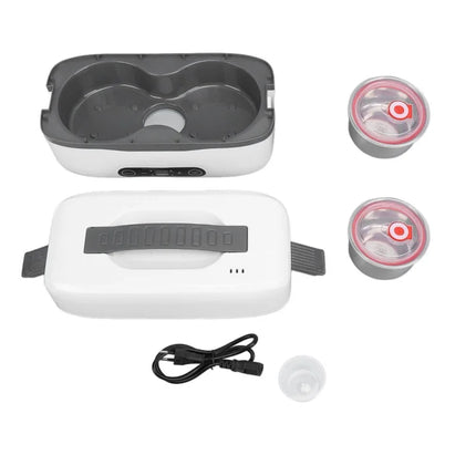 Electric Heated Lunch Box Intelligent Reservation Steaming Portable Stainless Steel Individual Inner Heating Lunch Box For Home