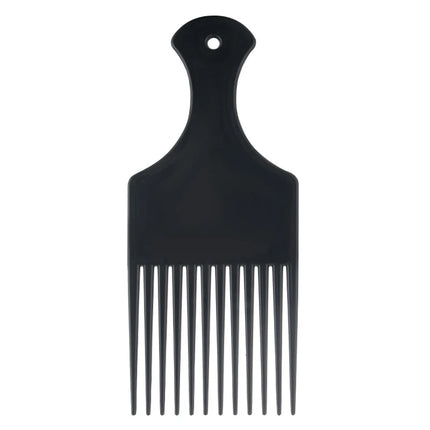 Afro Pick Comb For African American Hair Wide Tooth Detangle Styling Comb For Curly Kinky Wig Braiding Hairdressing Tool