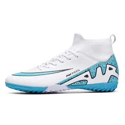 Original Men Football Field Boots Professional Society Cleats Children Soccer Shoes Grass Training Kids Non Slip Football Shoes