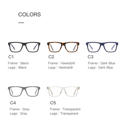 JMISUS Square Progressive Multifocal Glasses for Men Photochromic Lenses for Near and Far Vision Prescription Sunglasses Outdoor