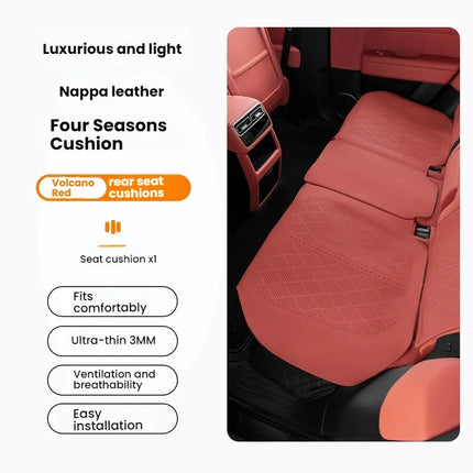 For VW GTI Polo Golf Passat Tiguan Arteon Touareg Taigo Car Seat Cushion Fit All-Season Seat Breathable Waterproof Accessories