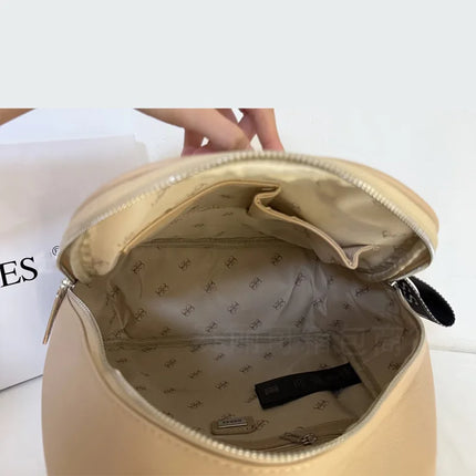 Fashionable Casual Printed Backpack Street Style Waterproof Unisex Travel Bag Geometry Pattern Dual Shoulder Straps Backpack