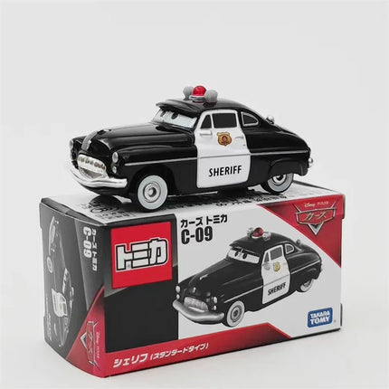 Takara Tomy Cars Lightning McQueen Jackson Storm Alloy car model die-casting collection gift giving classic children's gift toys