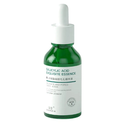 30ml Salicylic Acid Delicate Pore Facial Essence Hydrating Moisturizing Gentle Care Shrinking Pore Water Light Beauty Face Serum
