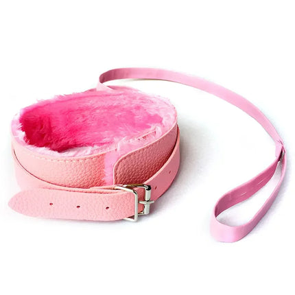 BDSM Sex Toys PU Leather Plush Neck Collar with Chain Leash for Woman Restraint Fetish Dog Slave Erotic kit Flirting Couples