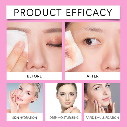 100ml Micellar Water Hydrating Facial Cleanser Deep Makeup Remover Cleaning Water Refresh Hydrate Cleansing For Sensitive Skin