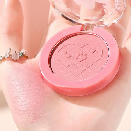 Monochrome Blush Whitening Matte Cosmetics Vitality Girl Nude Makeup Natural Smudge Monochrome Blush Plate