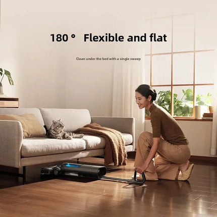 MIJIA 3Pro  Wireless Washing Machine Suction Drag Wash Sweep Drag Lying Flat Anti-winding Vacuum Cleaner