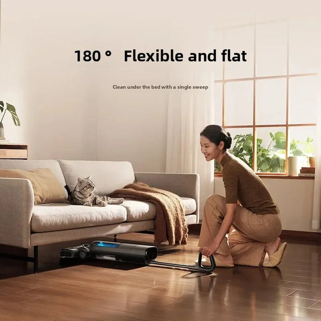 MIJIA 3Pro Wireless Washing Machine Suction Drag Wash Sweep Drag Lying Flat Anti-Winding Vacuum Cleaner