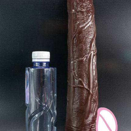 13.3in Super Long Penis Dildo Realistic Soft Dildo With Suction Cup Anal Sex Toys For Men Women Masturbator Huge Phallus