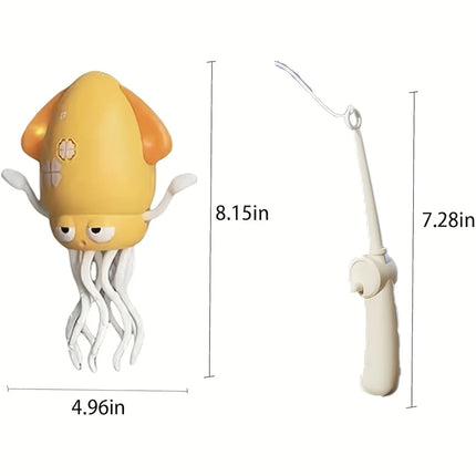 This Electric Dancing Octopus Toy Features a 2-in-1 Upright Dancing and Crawling Mode, LED Lights, Catchy Music, and Intelligent Obstacle Avoidance. Suitable for Infants and Toddlers, It's a Perfect Gift for Birthdays, Childr
