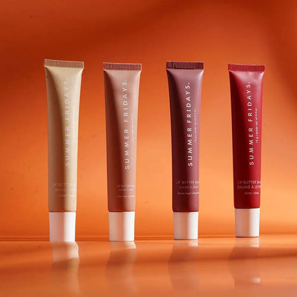 Summer Fridays Lip Balm Lipstick Moisturizing Glossy Smooth Soft Lips Cosmetics Sugar Vanilla Beige Sweet Mint Makeup Lip Care