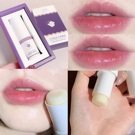 Cappuvini Grape Lipstick Stick 8g Moisturizing Nourishing Hydrating Soothing And Tender Lips For Winter Use Lip Balm Skin Care
