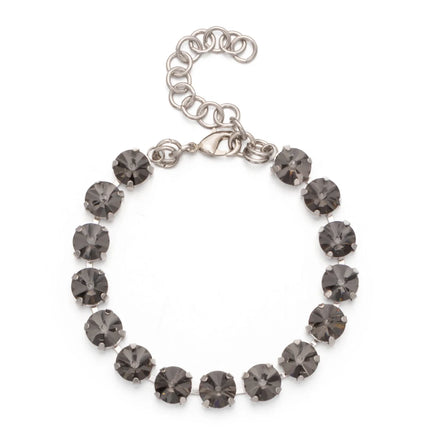 New Design Hot Deal Crystal Charms Bracelets For Women Claw Drill Set Colorful Crystal Bracelets Lobster Clasp  Link Chain