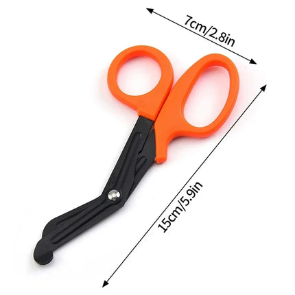 1PC，Paramedic Nursing Scissor Emergency Shears Survive Scissors Trauma Shears Rescue Scissors Field Outdoor Tools Camping Tools