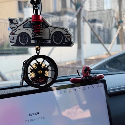 Cartoon Mini Deadpool Computer Desktop Healing Ornaments Accompany You To Decompress Toys Workstation Cartoon Decorations Gifts